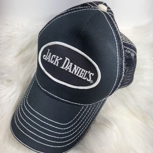 Jack Daniel's Unisex Black White Truckers Hat